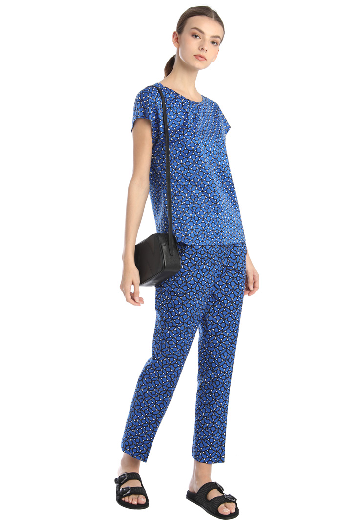 Pantaloni in gabardine Fashion Market