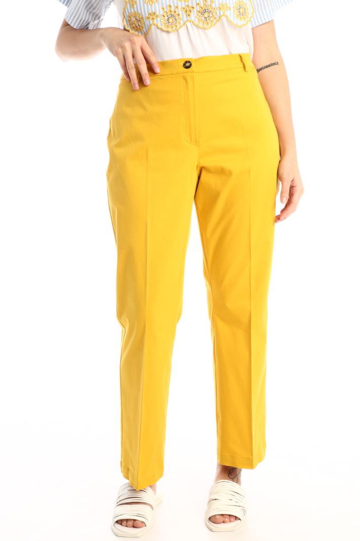 Pantaloni in gabardine stretch Fashion Market Pantaloni in gabardine stretch Fashion Market