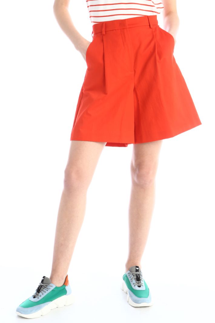 Bermuda in twill di cotone Fashion Market