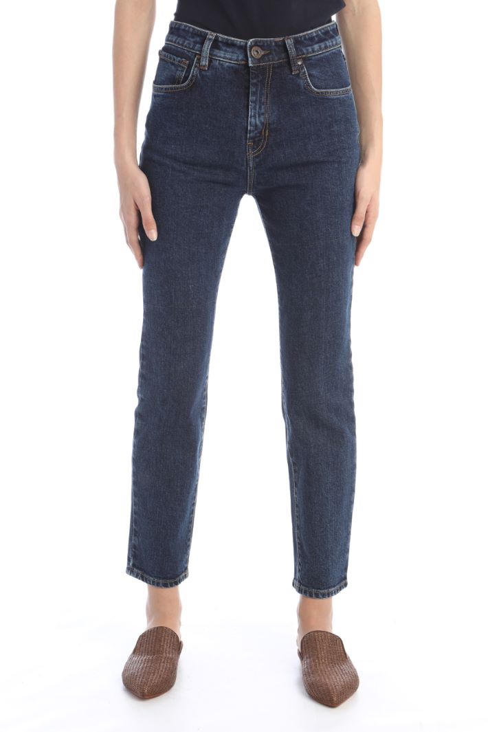 Jeans slim in denim Fashion Market