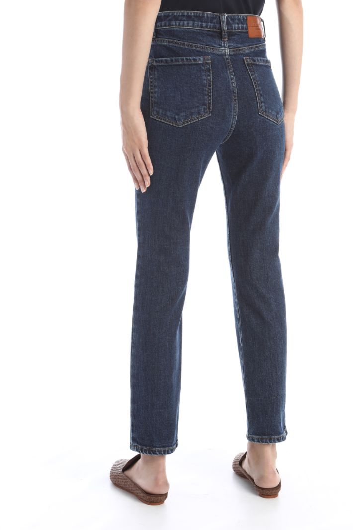 Jeans slim in denim Fashion Market