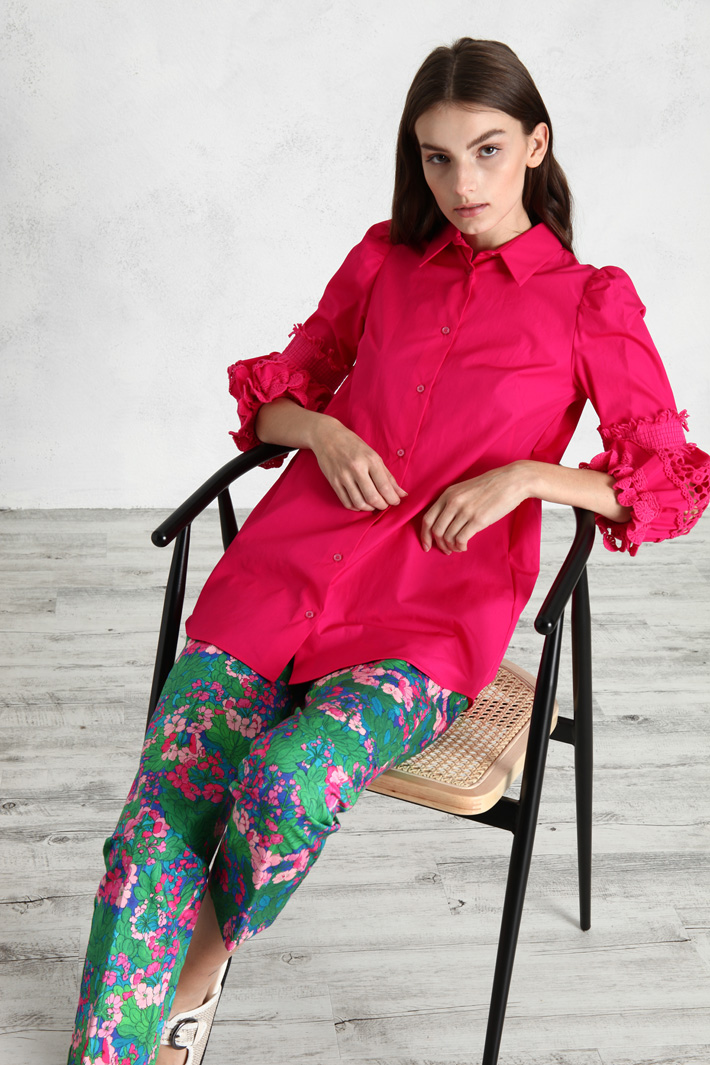 Camicia in popeline di cotone Fashion Market