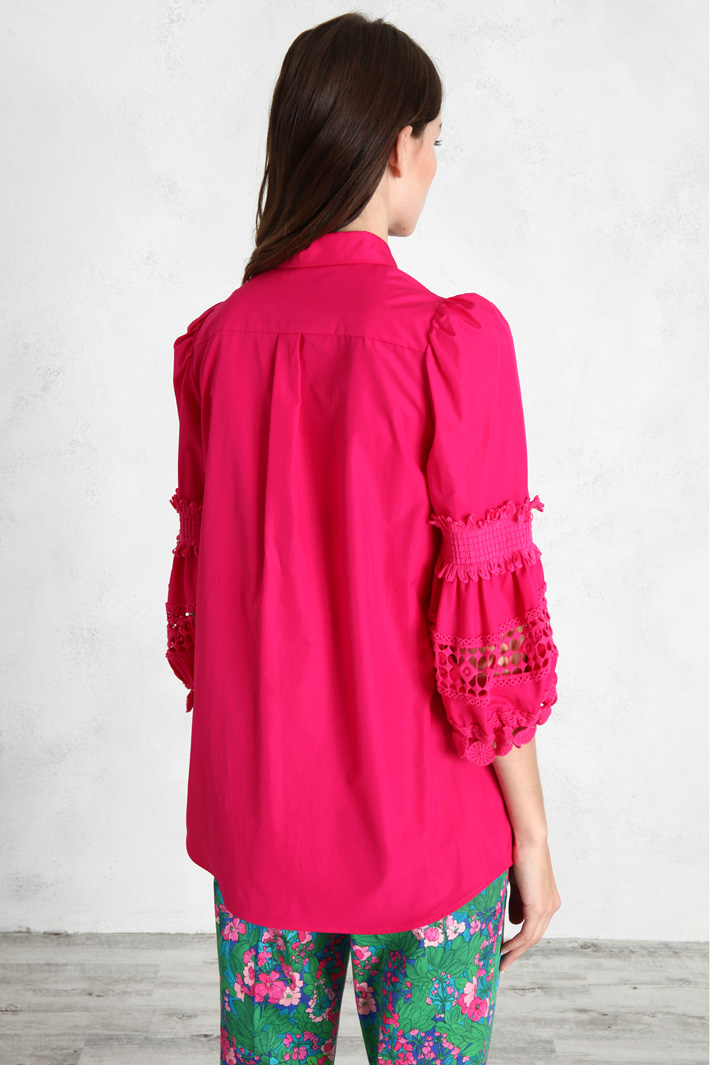 Camicia in popeline di cotone Fashion Market