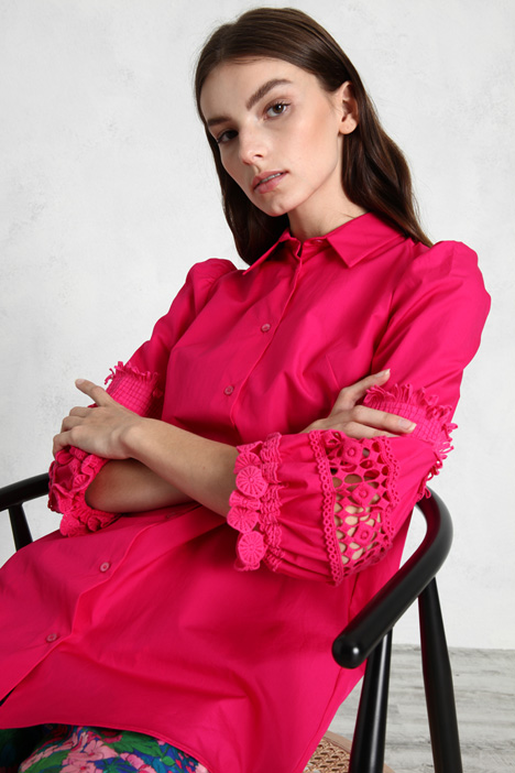 Camicia in popeline di cotone Fashion Market