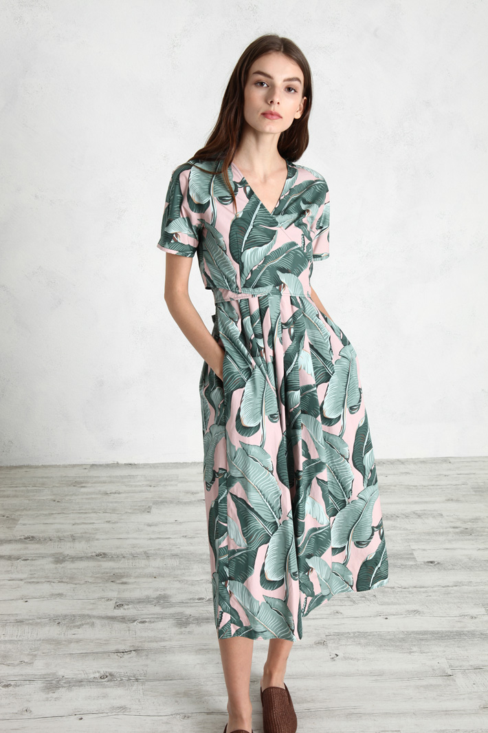 Abito in popeline di cotone Fashion Market