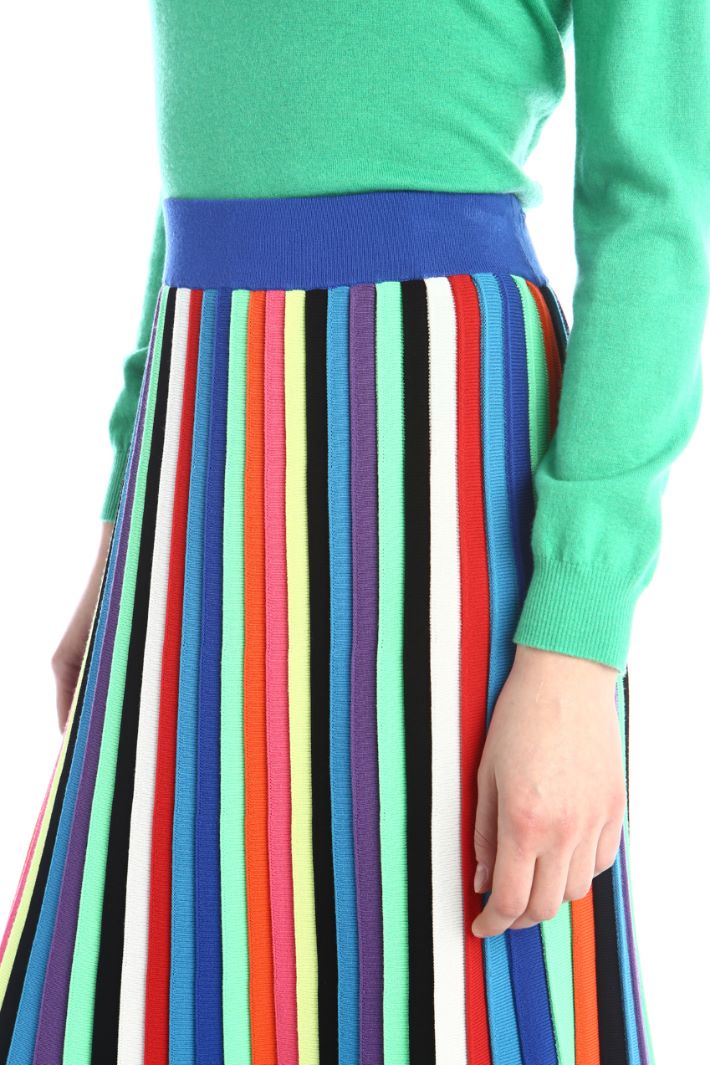 Gonna in maglia plissè Fashion Market