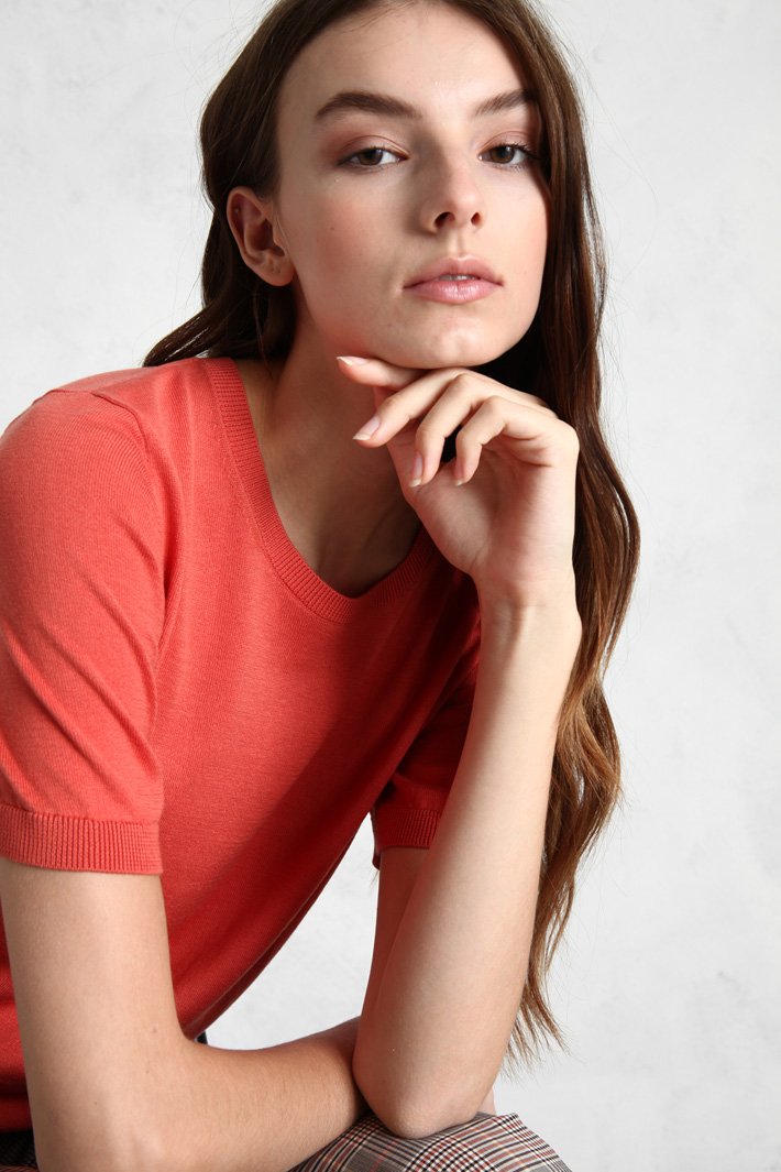 Maglia in seta e cotone Fashion Market