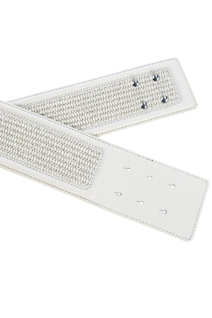 Cintura alta in rafia Fashion Market