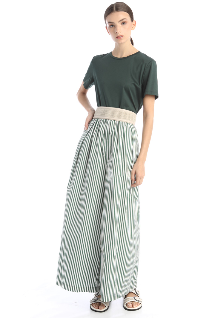 Cintura alta in rafia Fashion Market