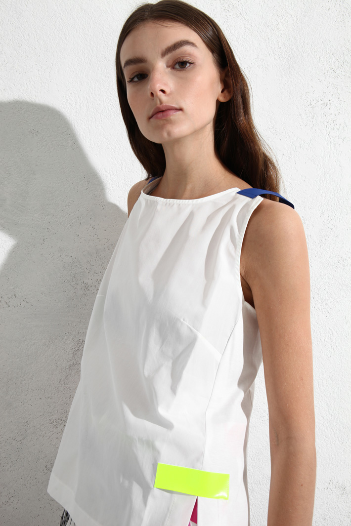 Top in popelline Fashion Market