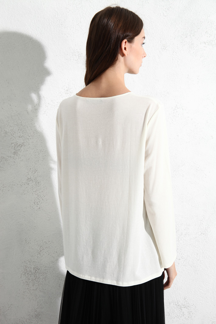 Top con ricamo Fashion Market