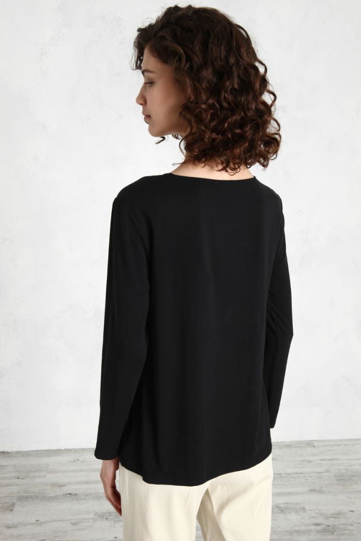 Top con ricamo Fashion Market