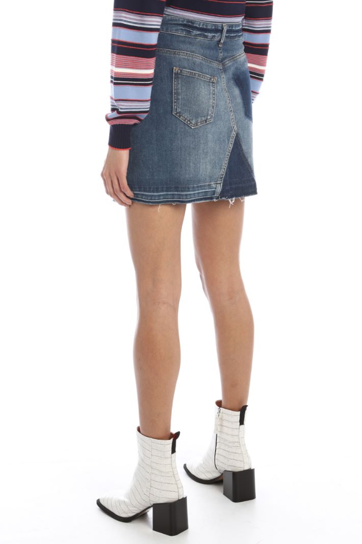 Minigonna in denim Fashion Market Minigonna in denim Fashion Market