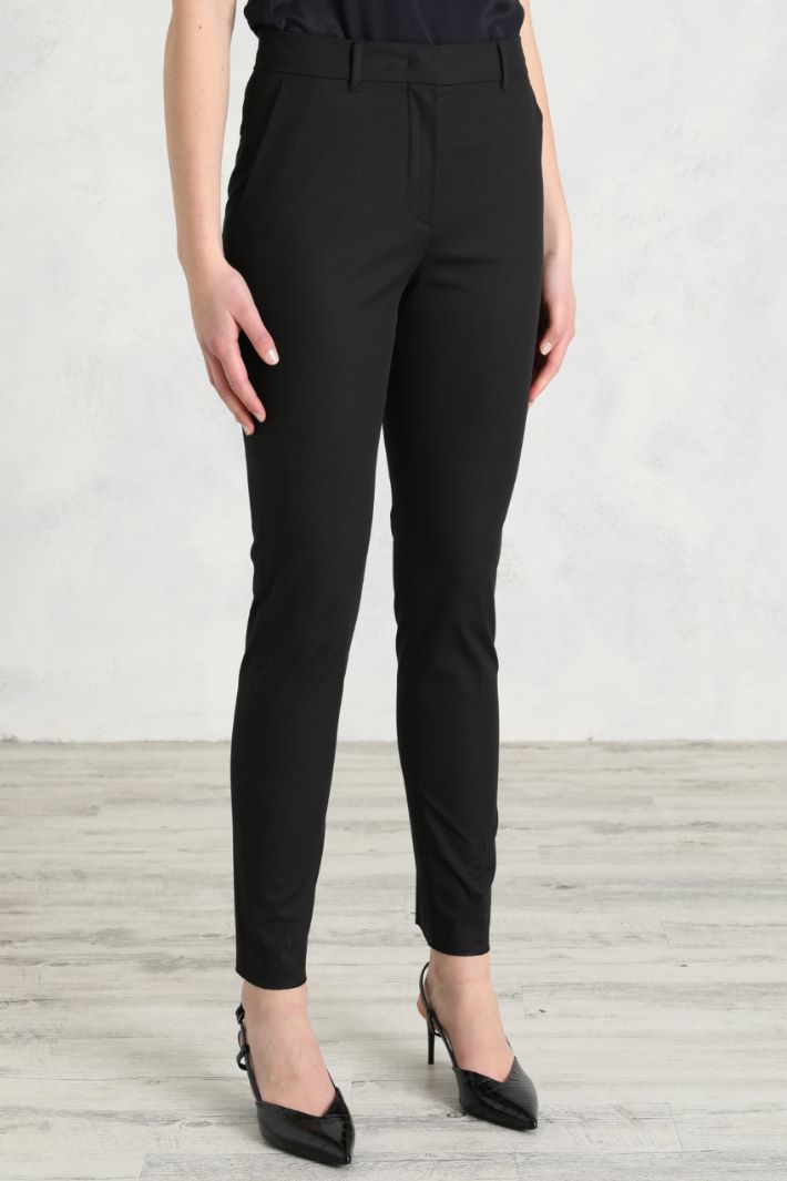 Pantaloni in gabardine Fashion Market