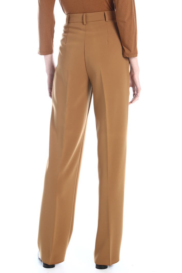Pantaloni ampi in cady Fashion Market