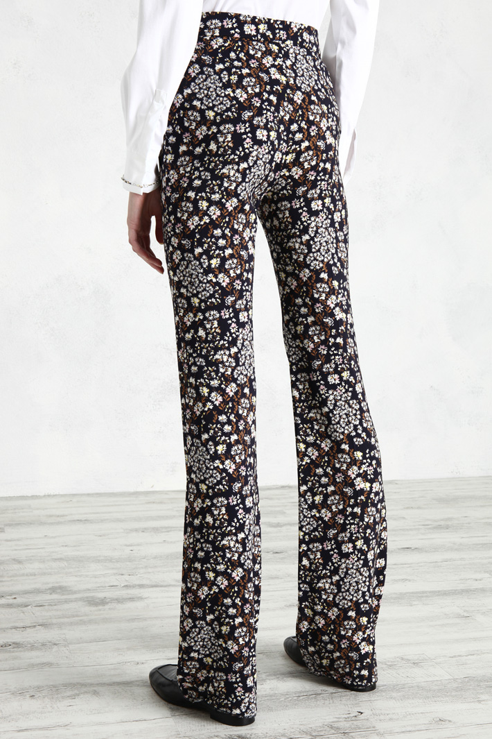 Pantaloni in cady stampati Fashion Market