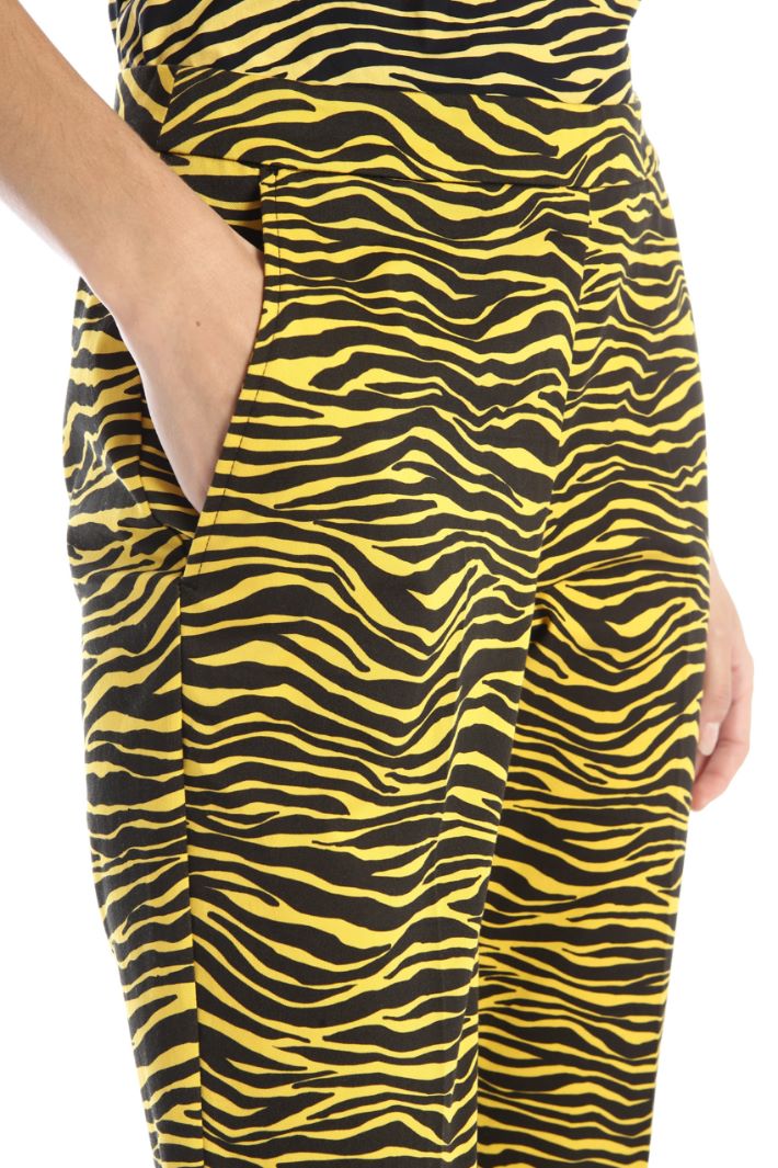 Pantaloni in gabardine Fashion Market