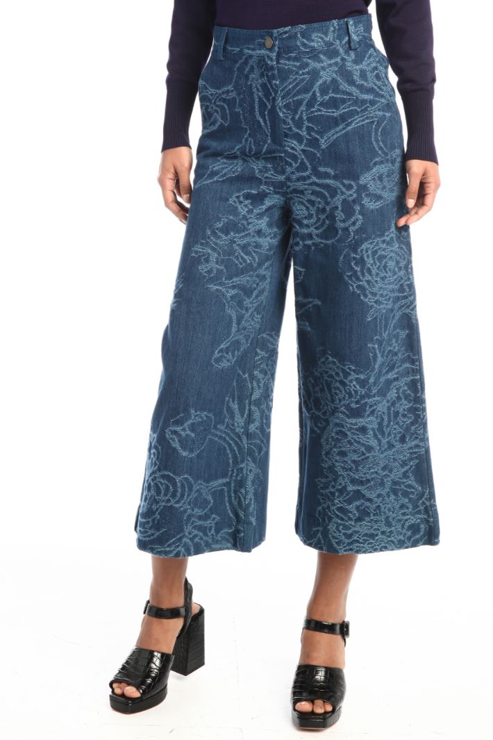 Jeans in denim jacquard Fashion Market