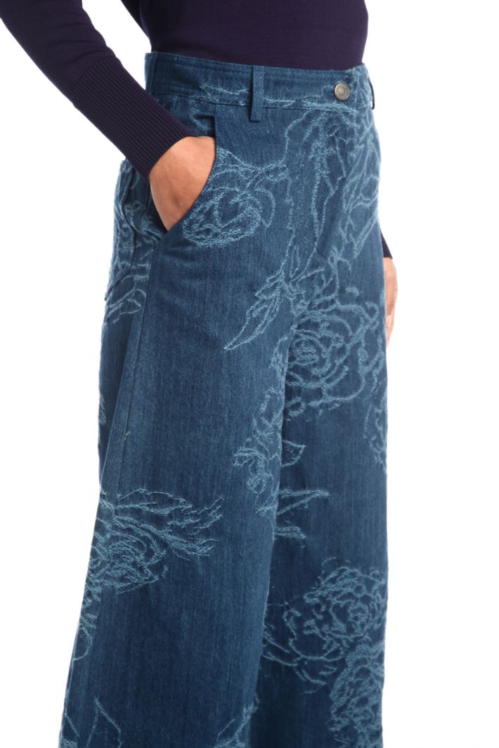 Jeans in denim jacquard Fashion Market