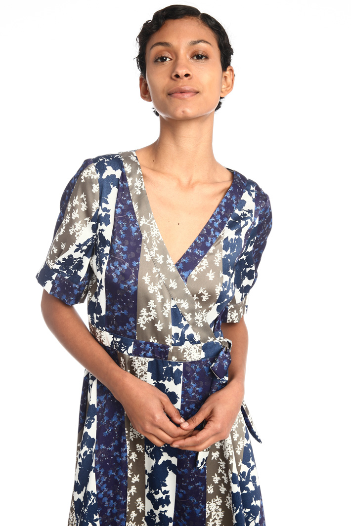 Abito a portafoglio in twill Fashion Market