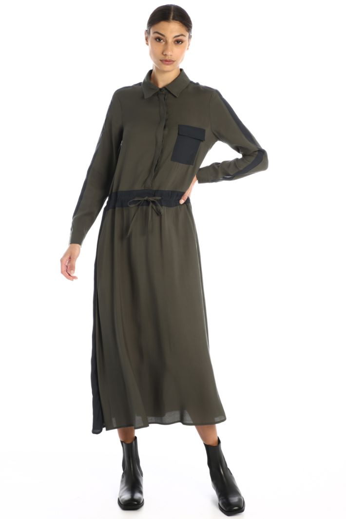 Abito in sablè di viscosa Fashion Market