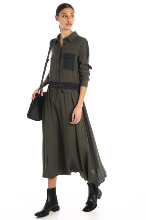 Abito in sablè di viscosa Fashion Market