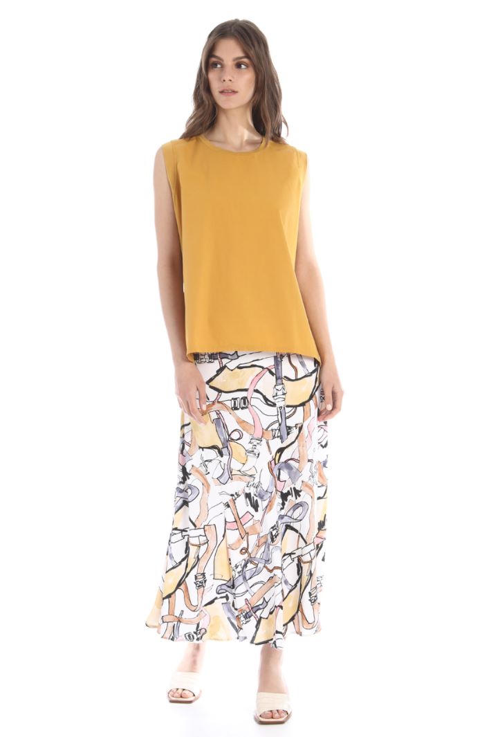 Top in jersey con coulisse Fashion Market