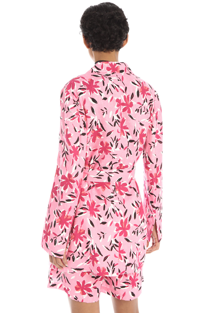 Blazer a vestaglia in lino Fashion Market Blazer a vestaglia in lino Fashion Market