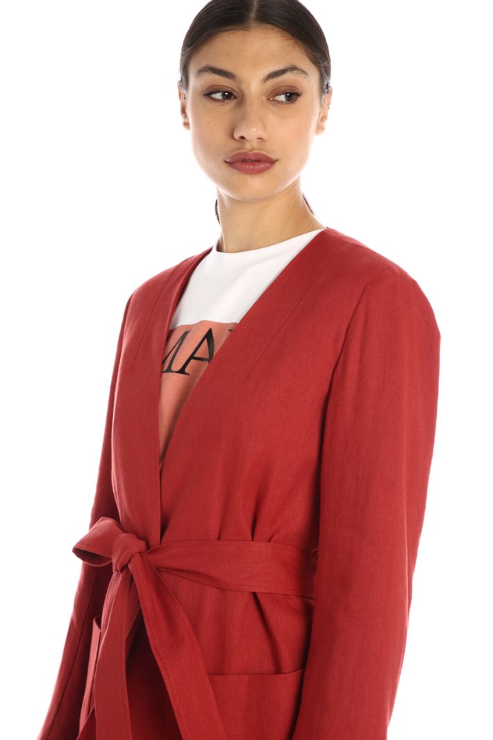 Giacca in twill di lino Fashion Market Giacca in twill di lino Fashion Market