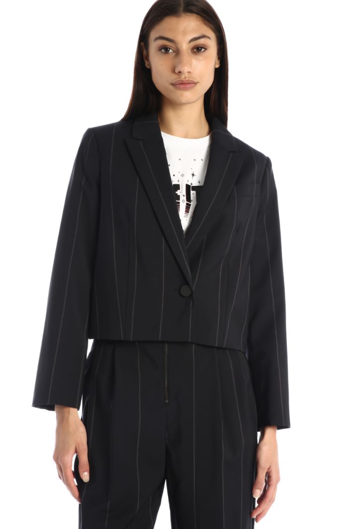 Blazer corto in lana Fashion Market