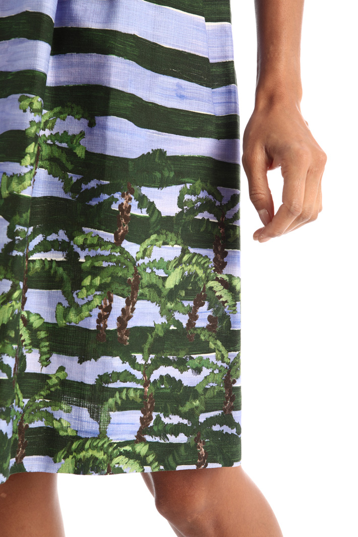 Gonna in stuoia di cotone Fashion Market