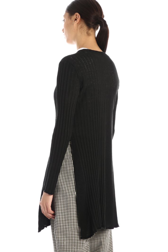 Cardigan lungo in lino Fashion Market