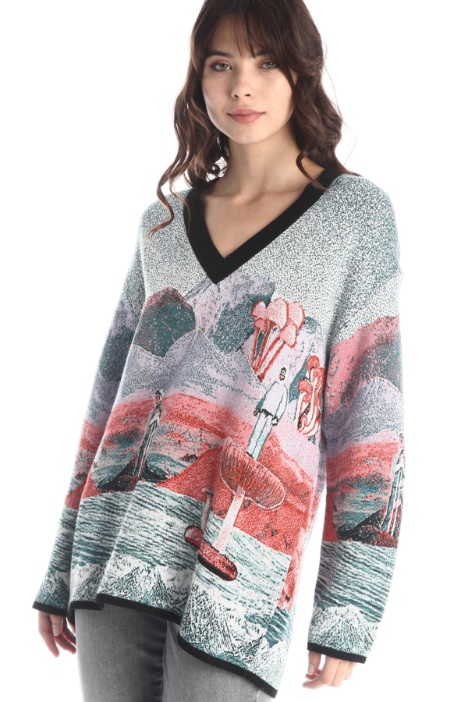 Maglia over in misto lana Fashion Market