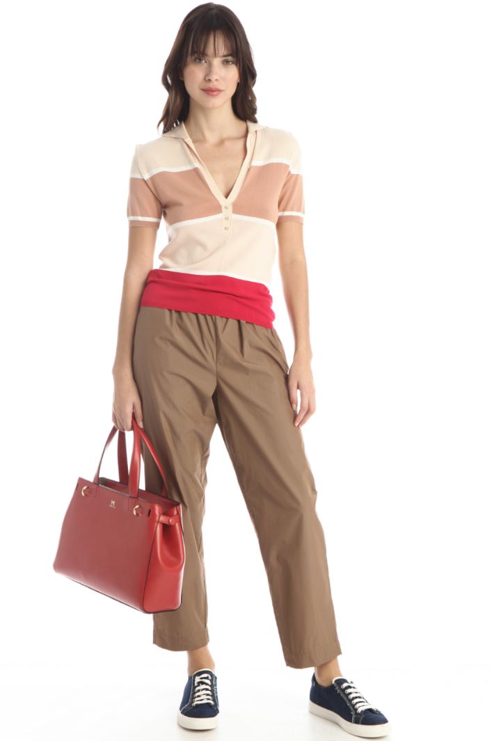 Polo con bottoni gioiello Fashion Market Polo con bottoni gioiello Fashion Market