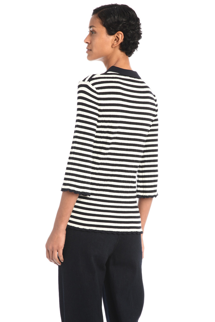 Polo in maglia tinto filo Fashion Market Polo in maglia tinto filo Fashion Market