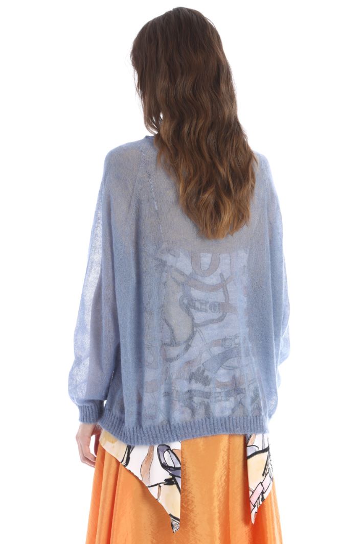 Maglia in misto mohair lamè Fashion Market