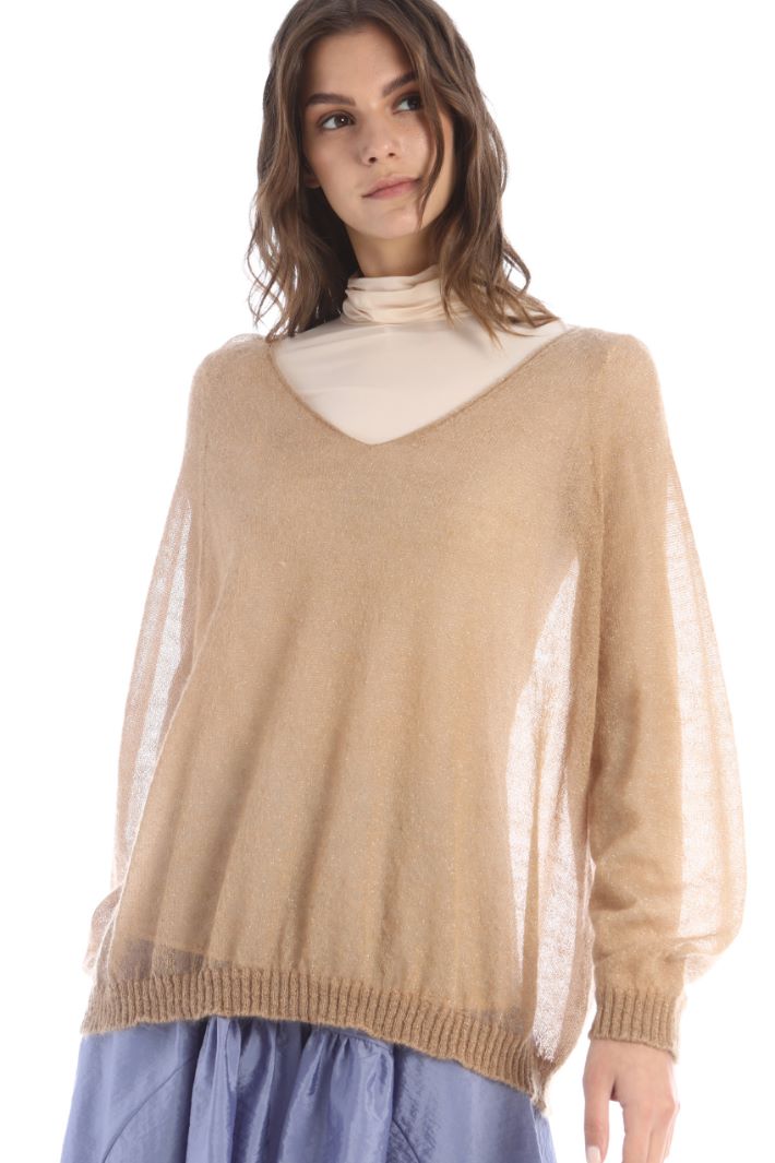 Maglia in misto mohair lamè Fashion Market Maglia in misto mohair lamè Fashion Market