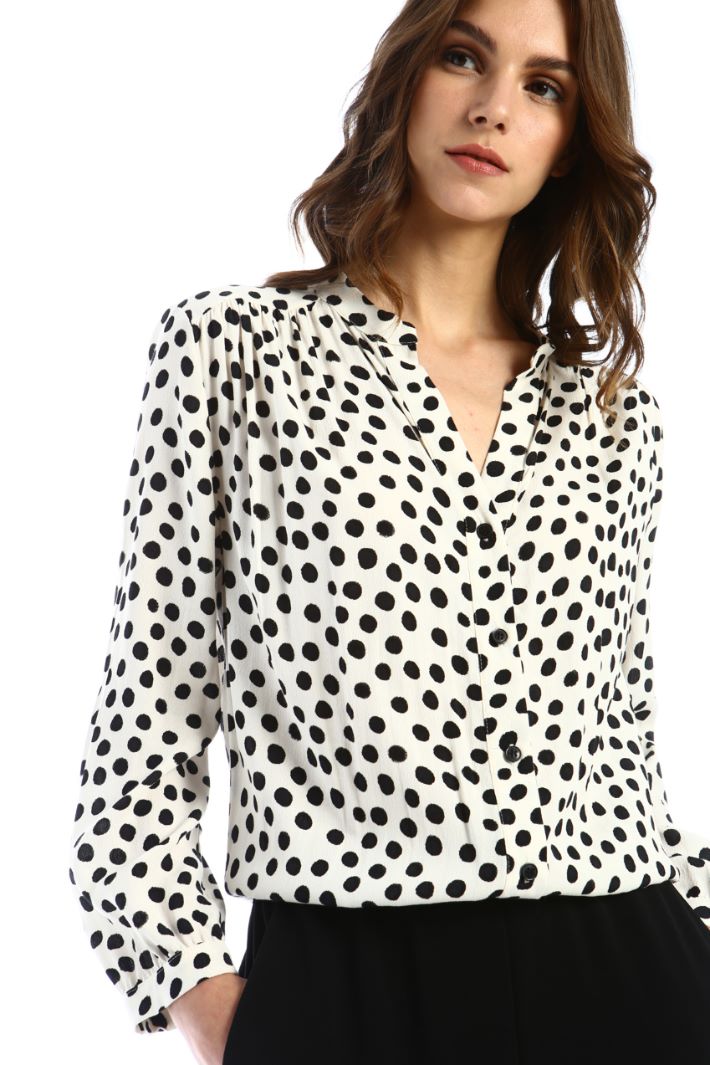 Tuta in crêpe e jersey Fashion Market