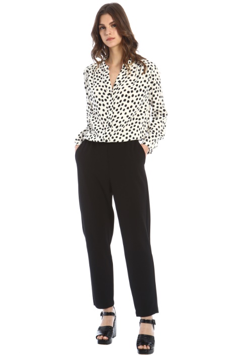 Tuta in crêpe e jersey Fashion Market