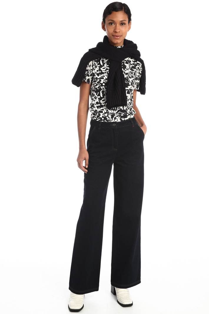 Top in jersey calza Fashion Market Top in jersey calza Fashion Market