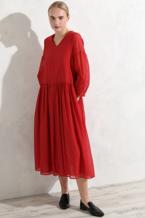 Abito in voile di cotone Fashion Market