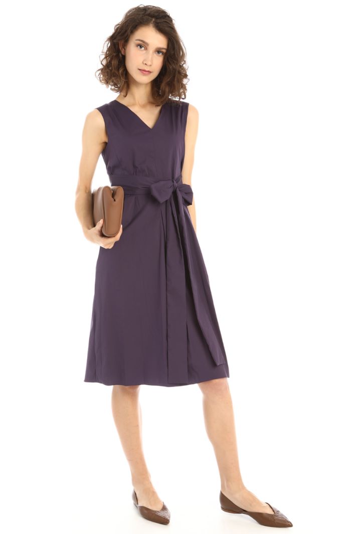 Abito in popeline di cotone Fashion Market