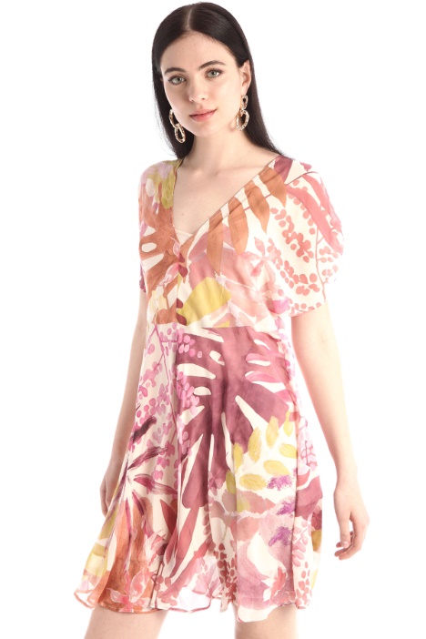 Abito in georgette di seta Fashion Market