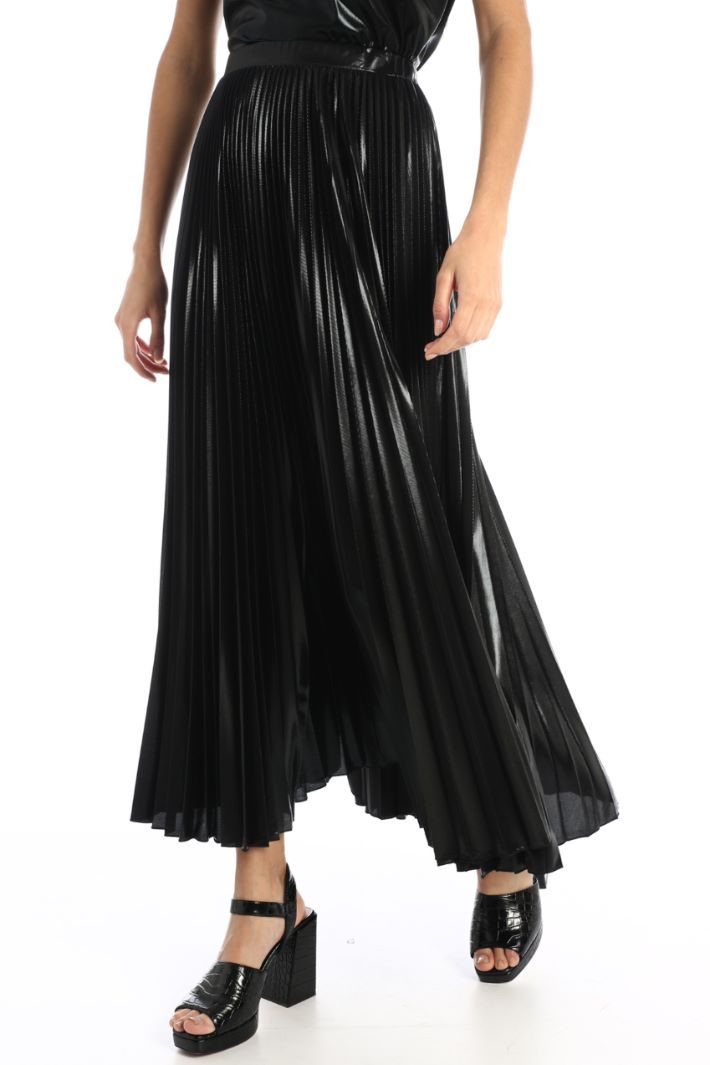 Gonna in jersey laminato Fashion Market