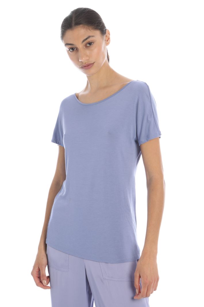 T-shirt con scollo profondo Fashion Market