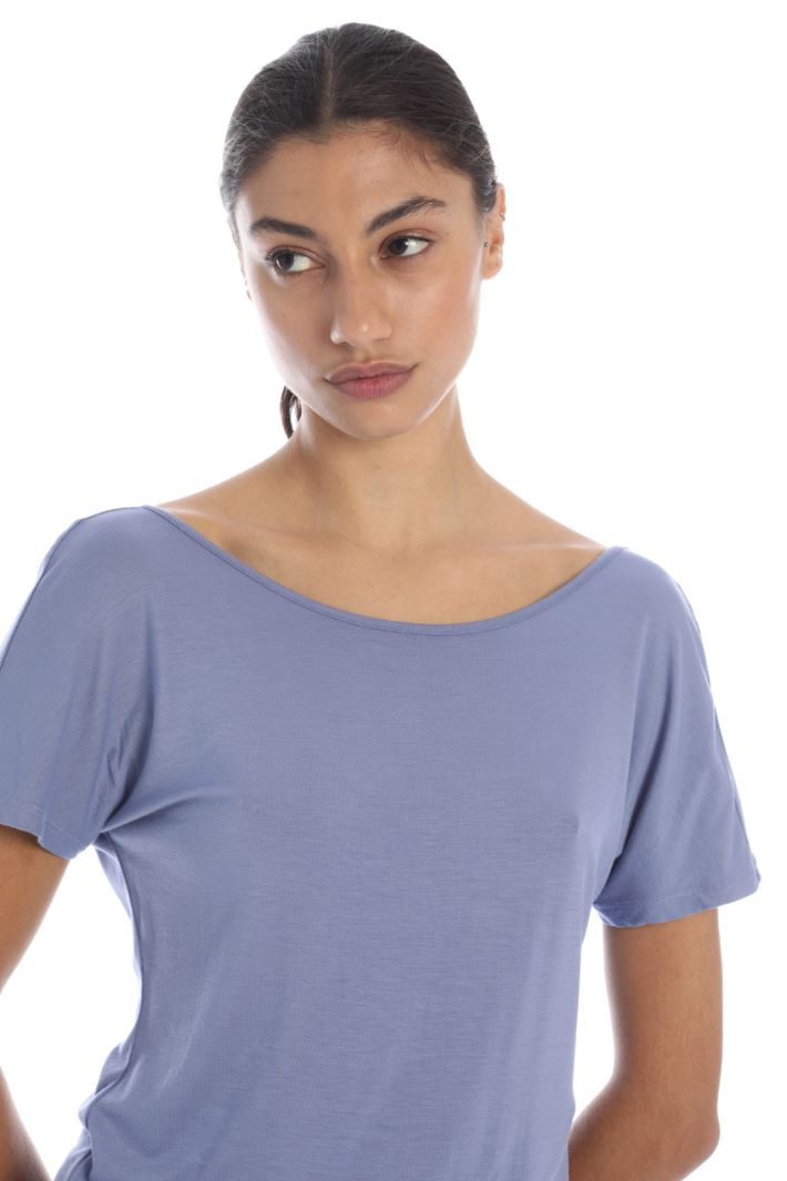 T-shirt con scollo profondo Fashion Market