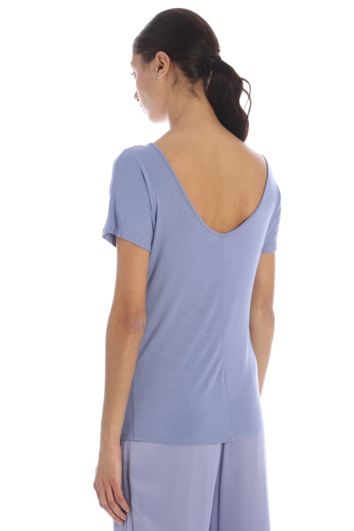 T-shirt con scollo profondo Fashion Market