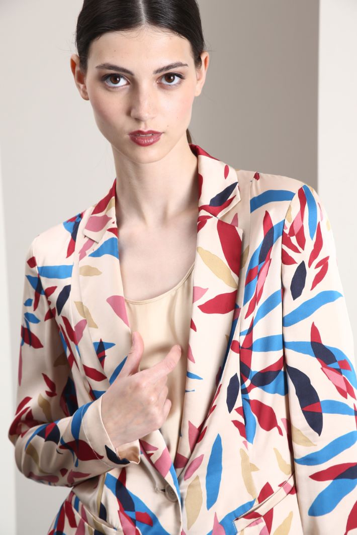 Blazer destrutturato in raso Fashion Market Blazer destrutturato in raso Fashion Market