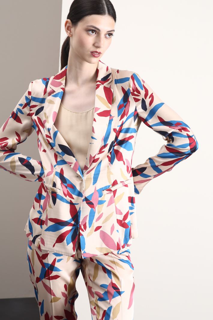 Blazer destrutturato in raso Fashion Market Blazer destrutturato in raso Fashion Market