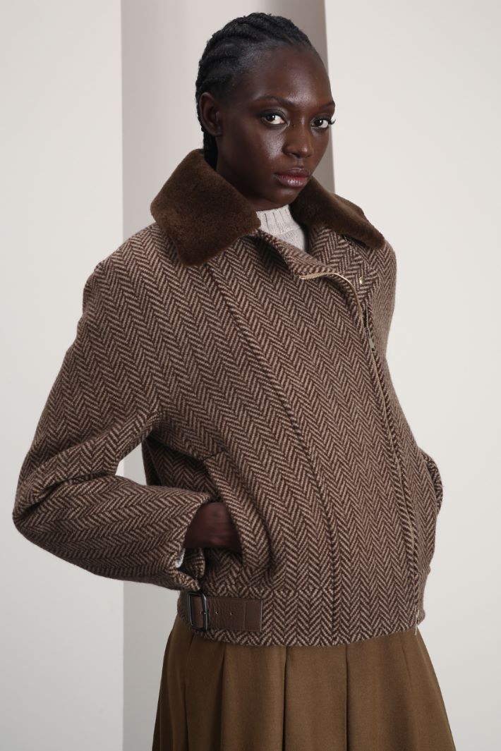 Cappotto corto stile biker Fashion Market Cappotto corto stile biker Fashion Market